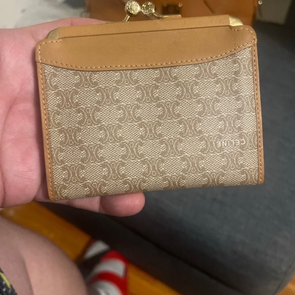 Vintage Celine Macadam kisslock coin wallet - Picture 9 of 13